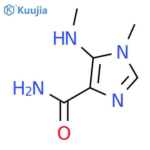 1-methyl-5-(methylamino)-1H-Imidazole-4-carboxamide structure