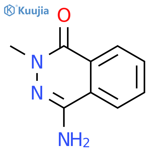 1(2H)-Phthalazinone, 4-amino-2-methyl- structure