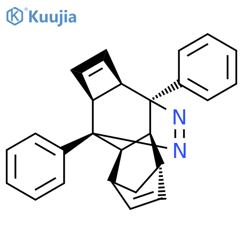 (1S,2R,6S,7S,8R,9R,12S)-1,8-Diphenyl-13,14-diazapentacyclo[6.4.2.13,6.02,7.09,12]pentadeca-4,10,13-triene structure