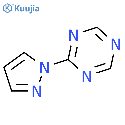 1,3,5-Triazine, 2-(1H-pyrazol-1-yl)- structure