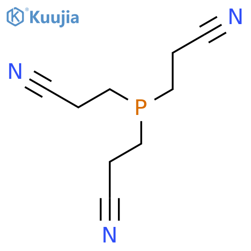 Tris(2-cyanoethyl)phosphine structure