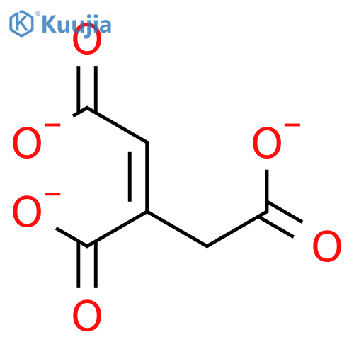 trans-Aconitic acid structure