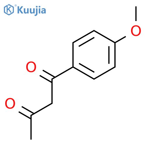 1-(4-Methoxyphenyl)butane-1,3-dione structure
