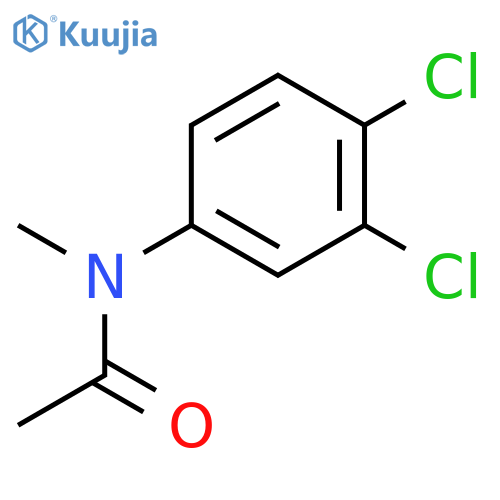 N-(3,4-Dichlorophenyl)-N-methylacetamide structure