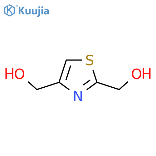 4-(hydroxymethyl)-1,3-thiazol-2-ylmethanol structure