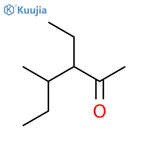 3-ethyl-4-methylhexan-2-one structure