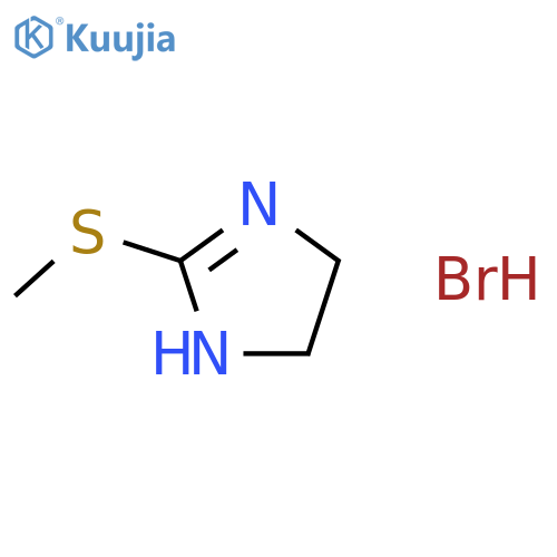 2-(Methylthio)-2-imidazoline Hydrobromide structure