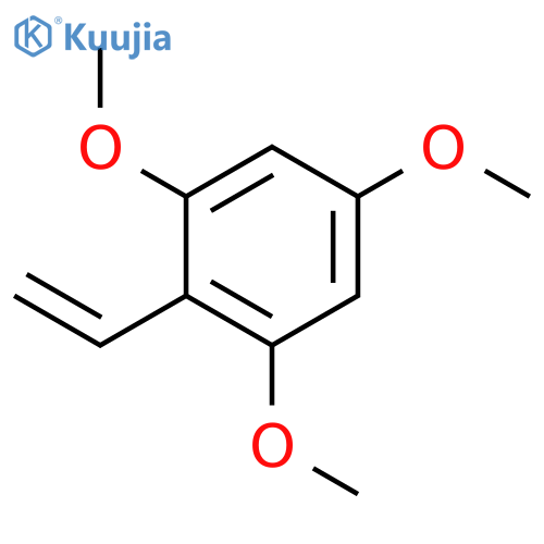 2-ethenyl-1,3,5-trimethoxybenzene structure