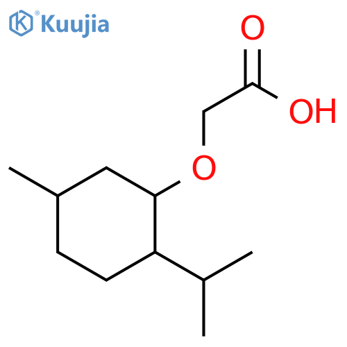 (-)-Menthyloxyacetic Acid structure