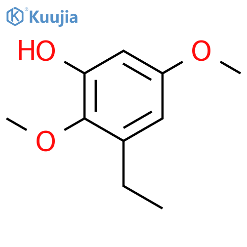 Phenol, 3-ethyl-2,5-dimethoxy- structure
