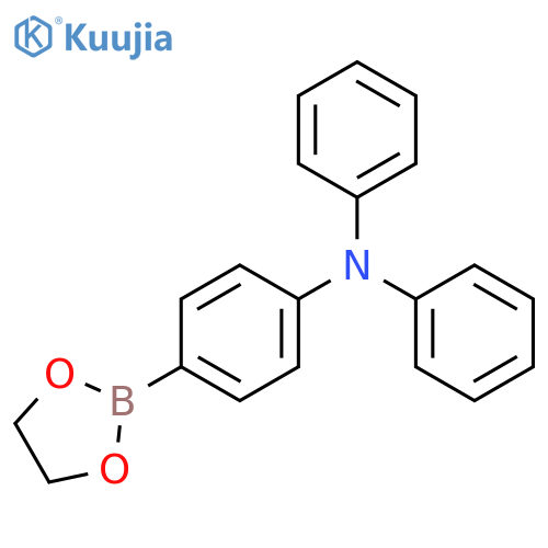 Benzenamine, 4-(1,3,2-dioxaborolan-2-yl)-N,N-diphenyl- structure