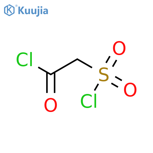 Acetyl chloride,2-(chlorosulfonyl)- structure
