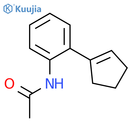 N-[2-(Cyclopent-1-en-1-yl)phenyl]acetamide structure
