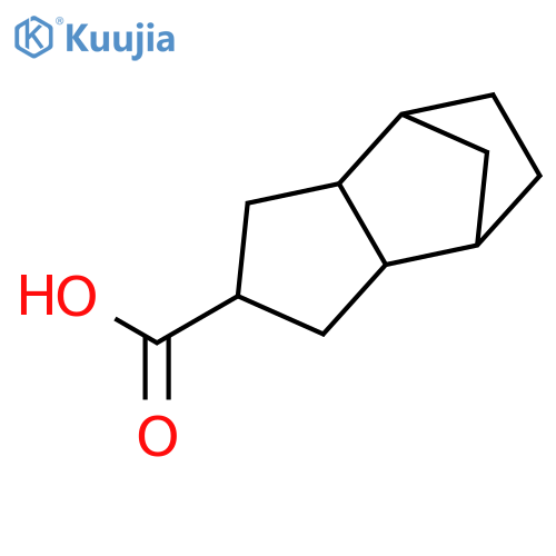 4,7-Methano-1H-indene-2-carboxylicacid, octahydro- structure