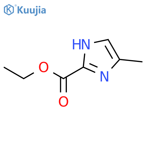 Ethyl 4-methyl-1H-imidazole-2-carboxylate structure
