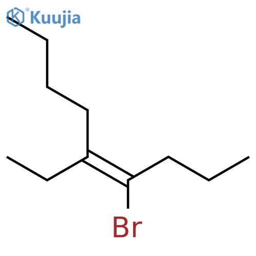 4-Nonene, 4-bromo-5-ethyl-, (4E)- structure