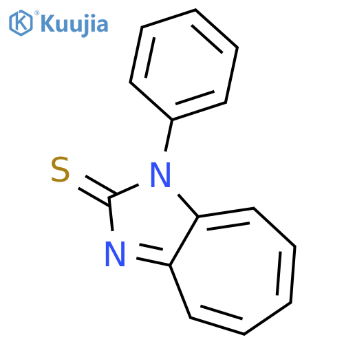 2(1H)-Cycloheptimidazolethione, 1-phenyl- structure
