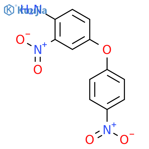 Benzenamine, 2-nitro-4-(4-nitrophenoxy)- structure