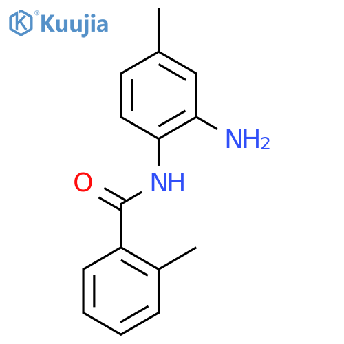 N-(2-Amino-4-methylphenyl)-2-methylbenzamide structure