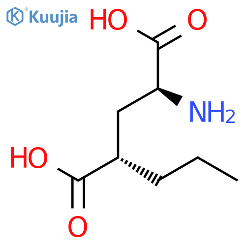 L-Glutamic acid, 4-propyl-, (4S)- structure