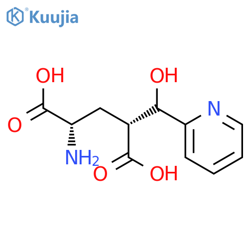 L-Glutamic acid, 4-(hydroxy-2-pyridinylmethyl)-, (4R)- structure
