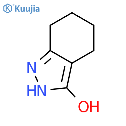 4,5,6,7-Tetrahydro-2H-indazol-3-ol structure