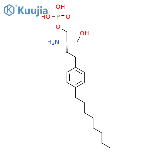 Fingolimod Phosphate structure
