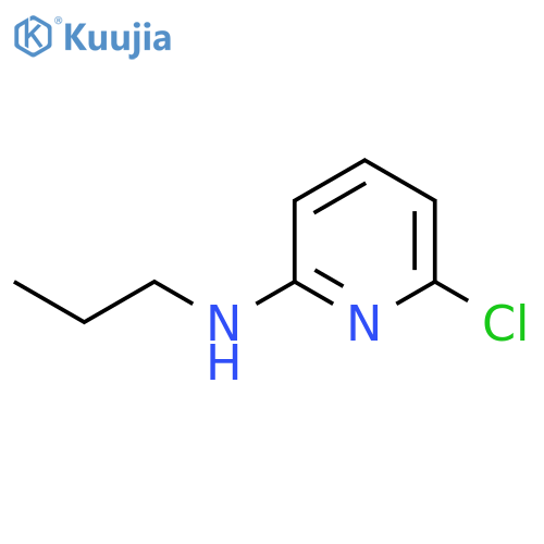 6-Chloro-N-propyl-2-pyridinamine structure