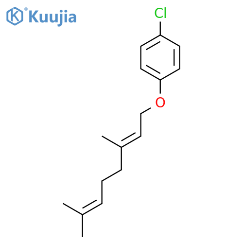 BENZENE, 1-CHLORO-4-[(3,7-DIMETHYL-2,6-OCTADIENYL)OXY]- structure