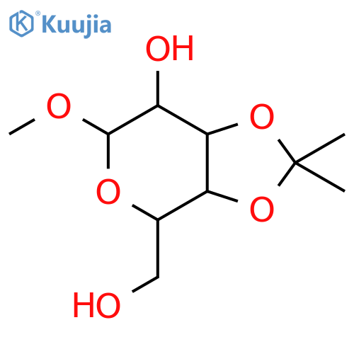 Methyl 3,4-O-Isopropylidene-alpha-D-galactopyranoside structure