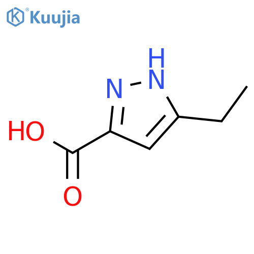 5-Ethyl-1H-pyrazole-3-carboxylic acid structure