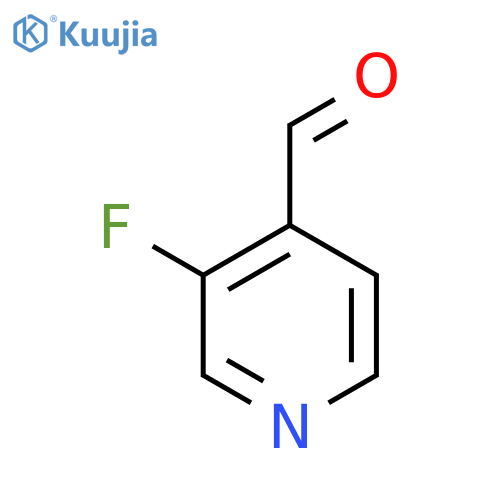 3-fluoropyridine-4-carbaldehyde structure