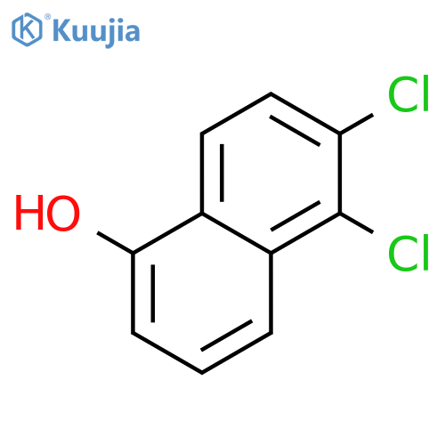 5,6-dichloronaphthalen-1-ol structure