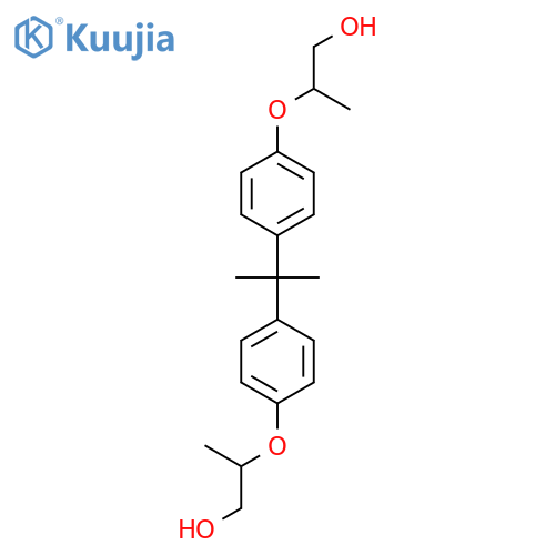 1-Propanol, 2,2'-[(1-methylethylidene)bis(4,1-phenyleneoxy)]bis- structure