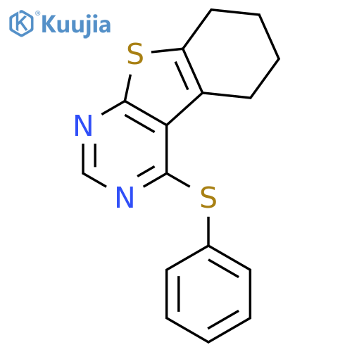 3-(phenylsulfanyl)-8-thia-4,6-diazatricyclo7.4.0.0^{2,7}trideca-1(9),2(7),3,5-tetraene structure