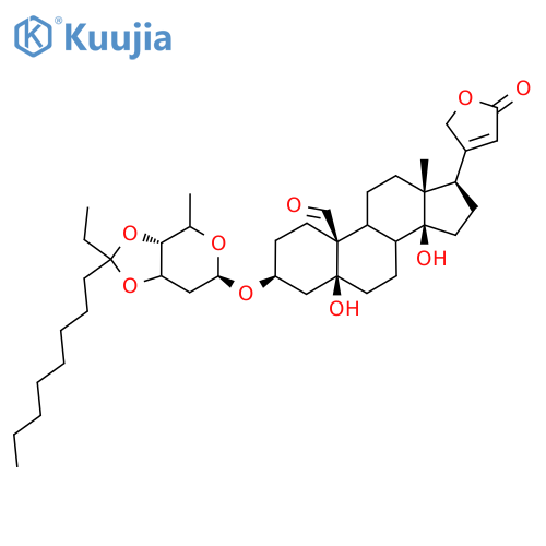 Aethyloctylketonhelveticosid structure