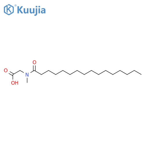 Sodium palmitoyl sarcosinate structure