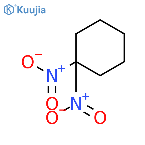 Cyclohexane,1,1-dinitro- structure