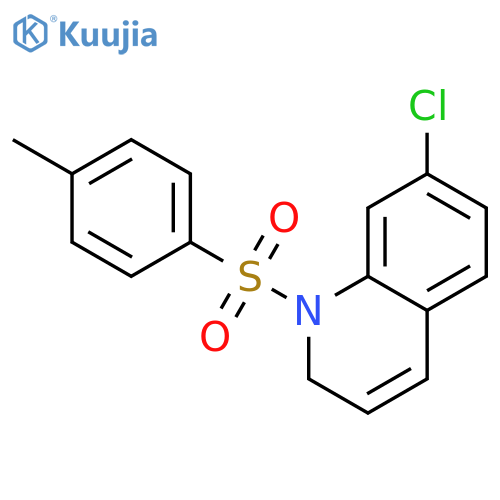 QUINOLINE, 7-CHLORO-1,2-DIHYDRO-1-[(4-METHYLPHENYL)SULFONYL]- structure