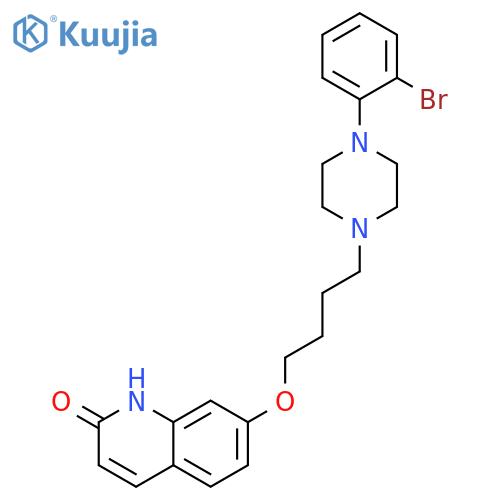 2(1H)-Quinolinone, 7-[4-[4-(2-bromophenyl)-1-piperazinyl]butoxy]- structure
