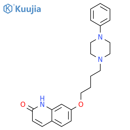 2(1H)-QUINOLINONE, 7-[4-(4-PHENYL-1-PIPERAZINYL)BUTOXY]- structure