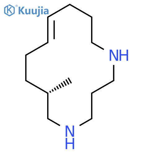 1,5-DIAZACYCLOTETRADEC-9-ENE, 13-METHYL-, (9E,13S)- structure