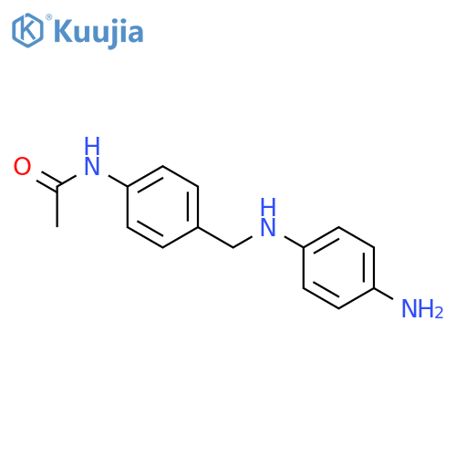 ACETAMIDE, N-[4-[[(4-AMINOPHENYL)AMINO]METHYL]PHENYL]- structure
