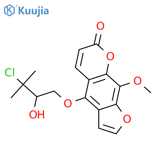 Isobyakangelicin; (ξ)-form, 3'-Deoxy, 3'-chloro structure