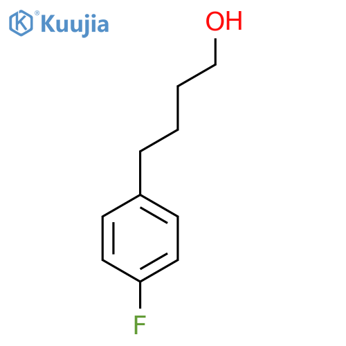 4-(4-fluorophenyl)butan-1-ol structure