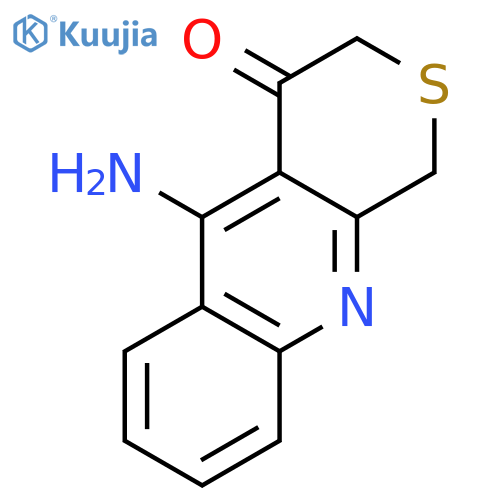 1H-THIOPYRANO[3,4-B]QUINOLIN-4(3H)-ONE, 5-AMINO- structure