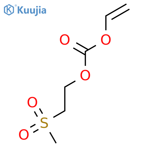 Ethenyl 2-(methanesulfonyl)ethyl carbonate structure