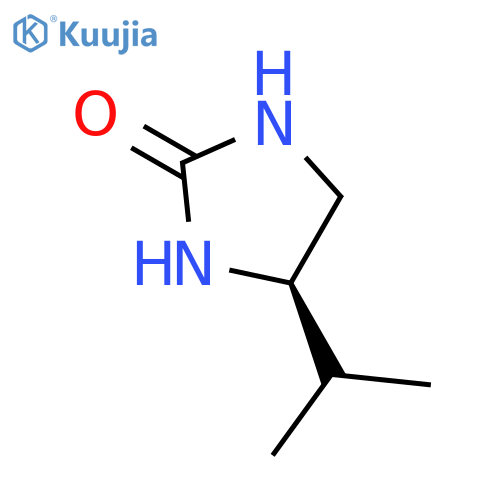 2-IMIDAZOLIDINONE, 4-(1-METHYLETHYL)-, (R)- structure