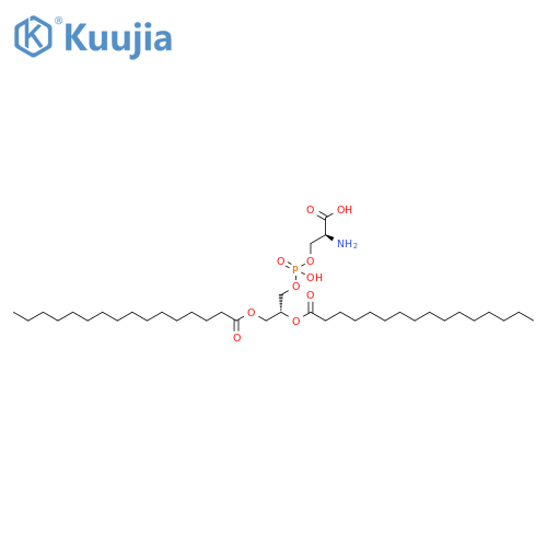 1,2-dipalmitoyl-sn-glycero-3-phospho-l-serine, sodium salt structure