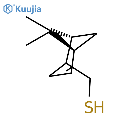 BICYCLO[3.1.1]HEPT-2-ENE-2-METHANETHIOL, 6,6-DIMETHYL-, (1S,5R)- structure